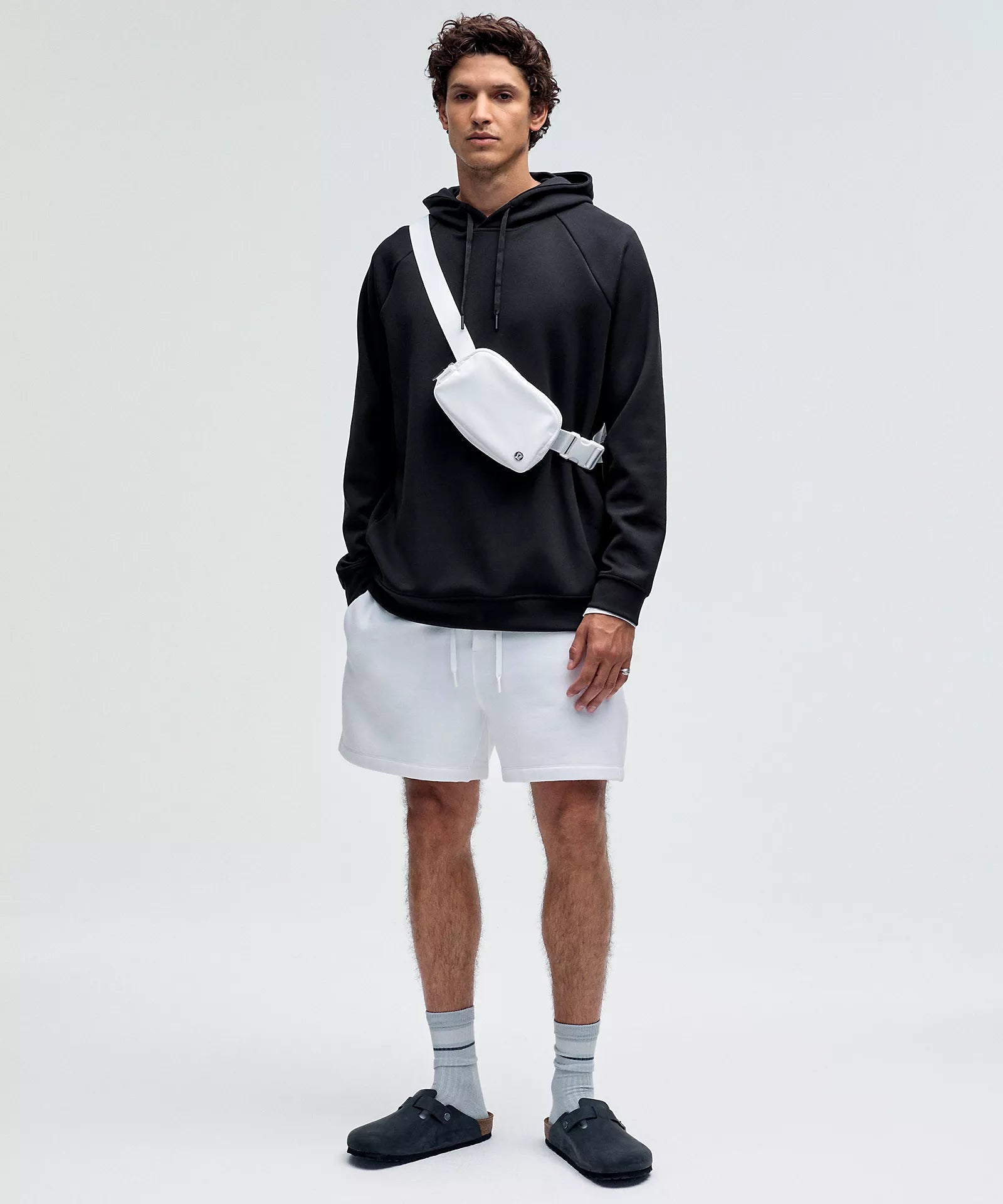 Smooth Spacer Classic-Fit Pullover Hoodie
