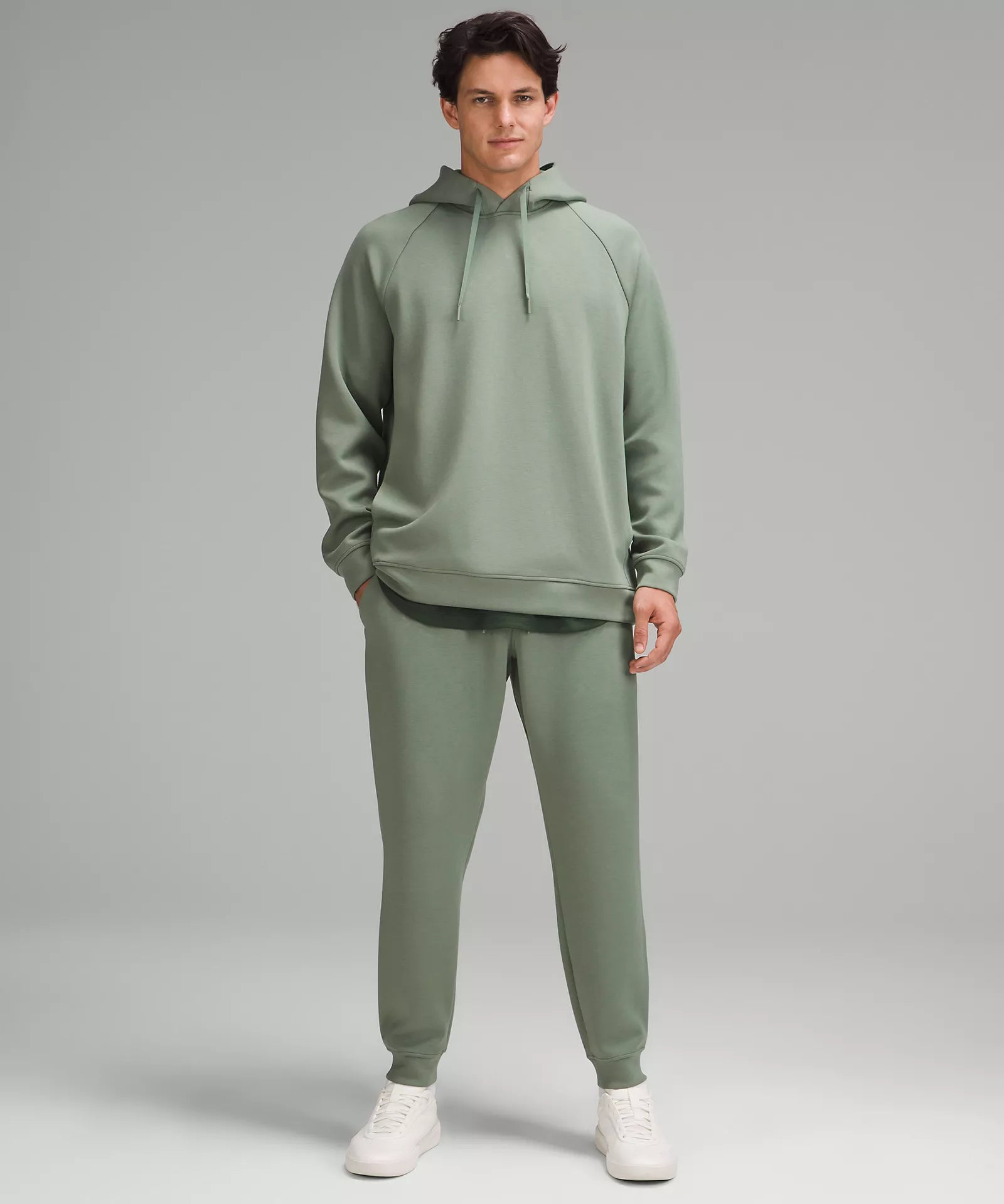 Smooth Spacer Classic-Fit Pullover Hoodie