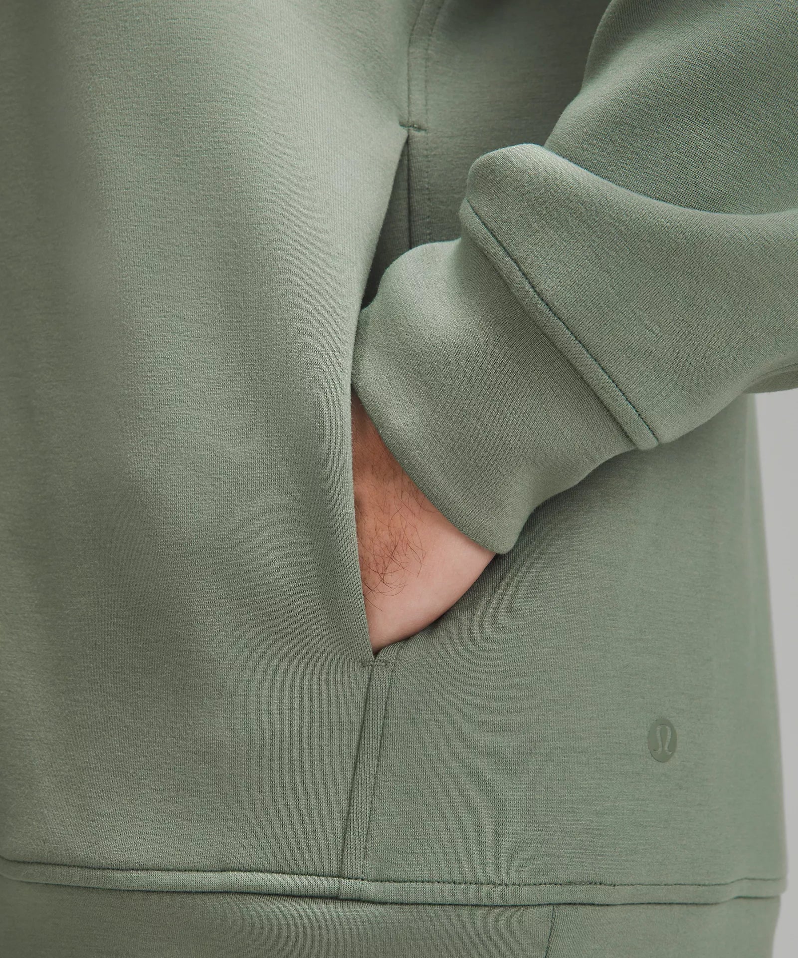 Smooth Spacer Classic-Fit Pullover Hoodie