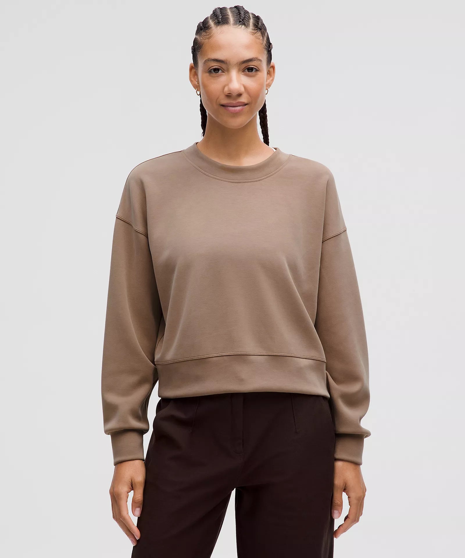 Softstreme Perfectly Oversized Cropped Crew