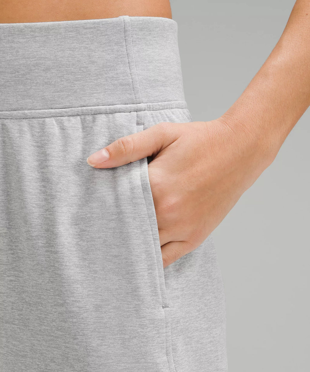 Quần jogger Rulu Run Fleece cạp cao dáng dài
