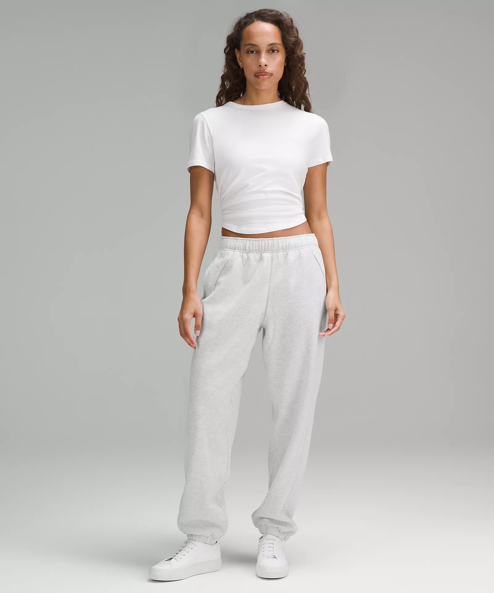 Scuba Mid-Rise Oversized Jogger Short